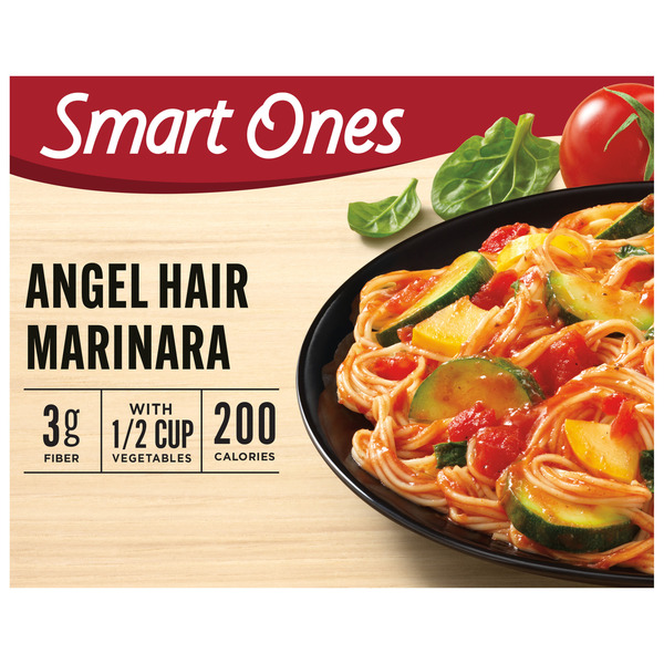 Smart Ones Angel Hair Pasta Marinara with Spinach & Zucchini