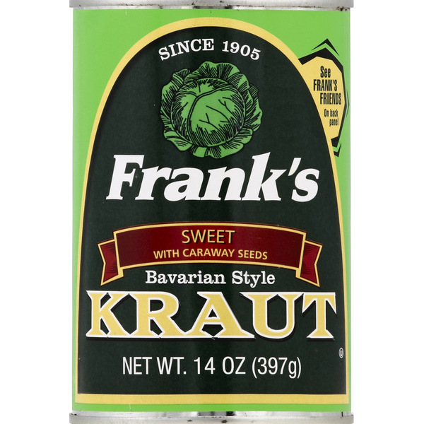 Frank's Kraut, Bavarian Style, Sweet Same-Day Delivery or Pickup