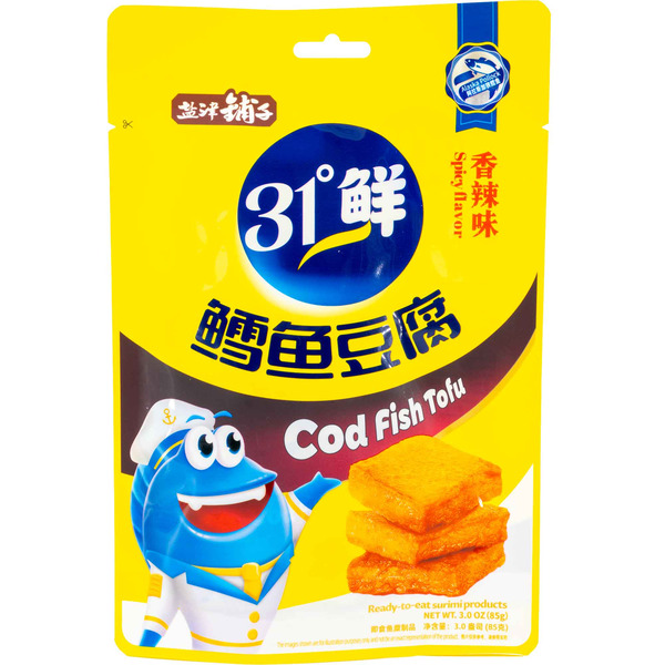 Yanjin Shop Spicy Cod Fish Tofu