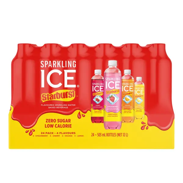 Sparkling Ice® Starburst Flavoured Sparkling Water