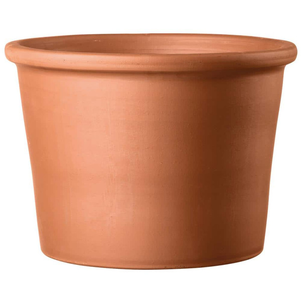 Vigoro 5.5 In. Small Terra Cotta Clay Cylinder Pot