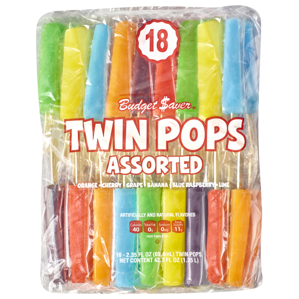 Budget Saver Assorted Twin Pops Same-Day Delivery | Cardenas Markets