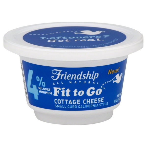Friendship Dairies Friendship Fit To Go 4 Milkfat Cottage Cheese