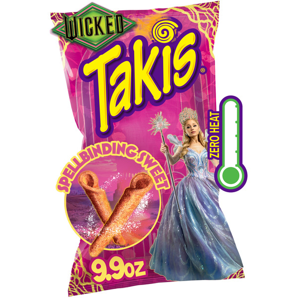 Takis Wicked Spellbinding Sweet 9.9 oz Sharing Size Bag, Cinnamon