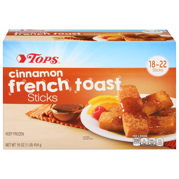 TOPS French Toast Cinnamon Sticks Same-Day Delivery or Pickup