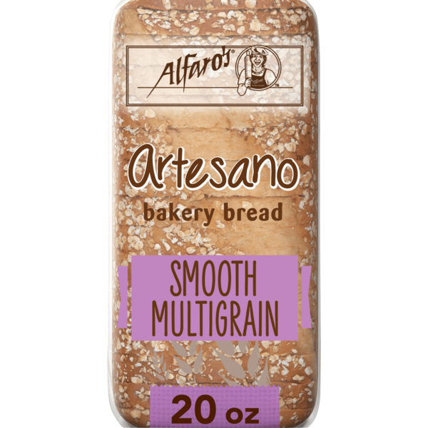 Alfaro's Artesano Bakery Bread, Smooth Multigrain, 20 oz Same-Day