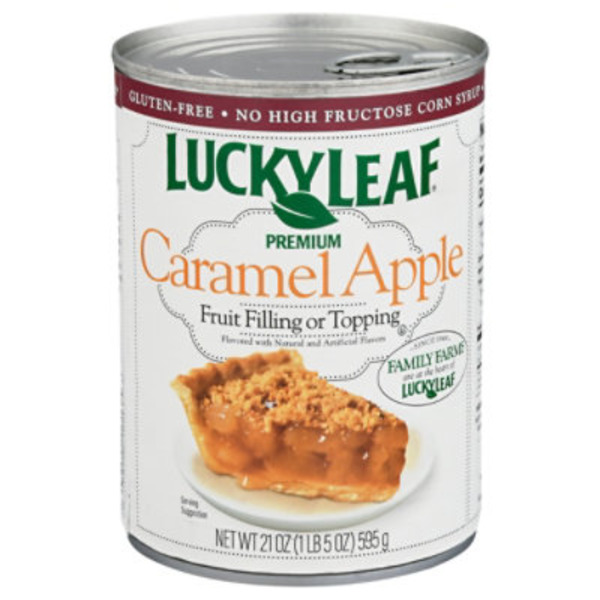 Lucky Leaf Caramel Apple Fruit Filling