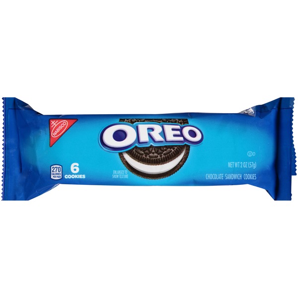 Oreo Chocolate Sandwich Cookies (2 oz) Instacart