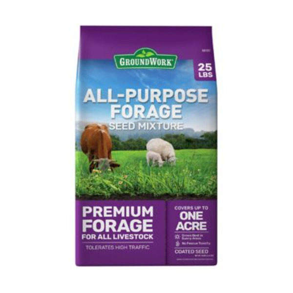 Ground Work 25 lb. 1 ac All-Purpose Forage Grass Seed Mixture, South