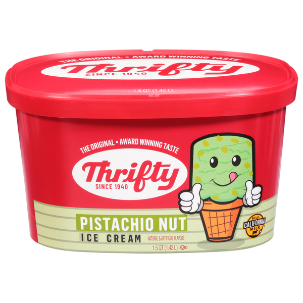 Thrifty Ice Cream Ice Cream, Pistachio Nut