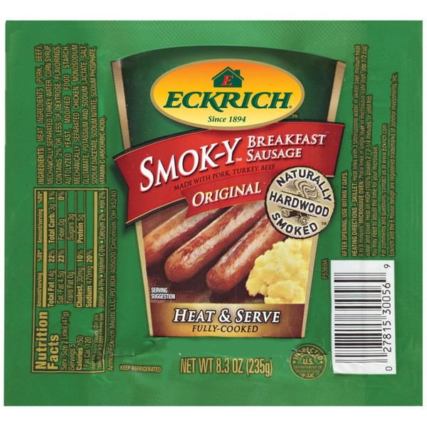 Eckrich Smoked Sausage (8.3 oz) Instacart