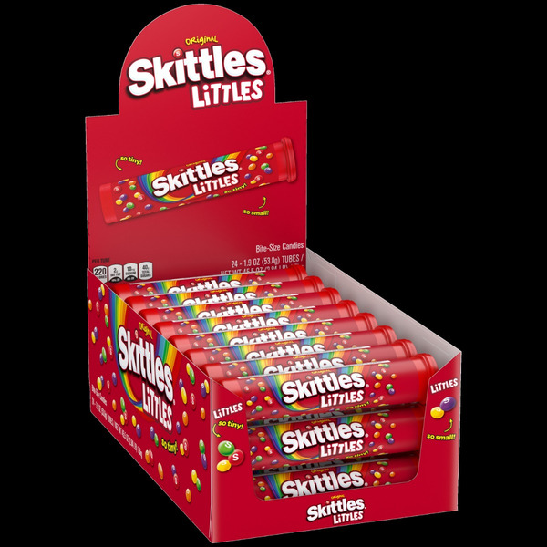 Skittles Littles,1.9 oz tubes - 24 ct