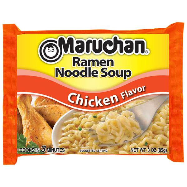 Maruchan - Chicken Flavor Ramen Noodles - 24/3 oz Packets