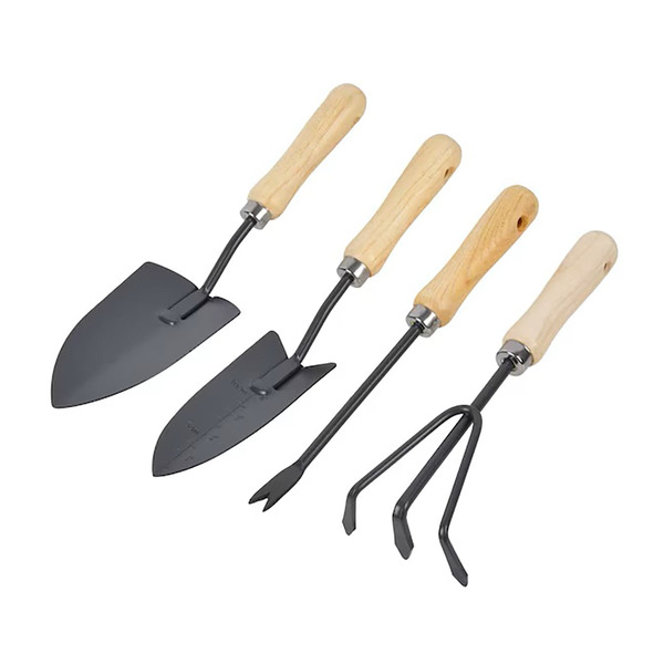 Project Source 4-Piece Carbon Steel Heads, Ergonomic Handles Hand Tool Kit