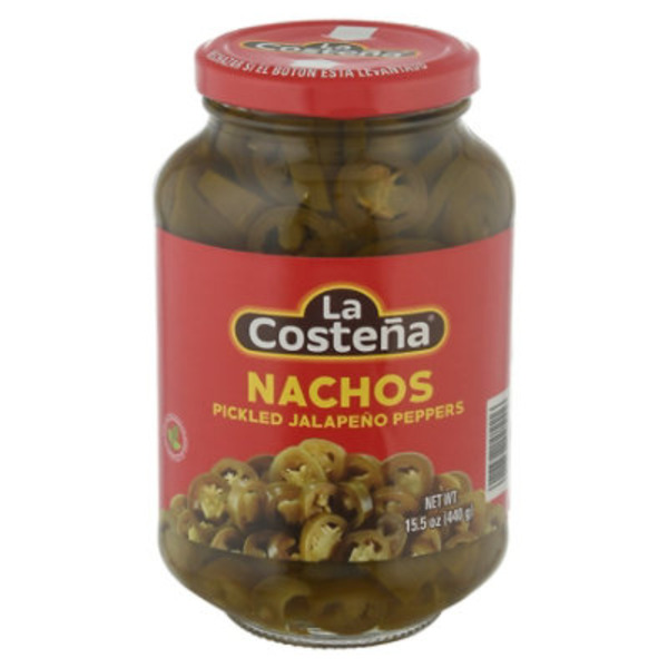 La Costeña Pickled Jalapeno Peppers, Nachos
