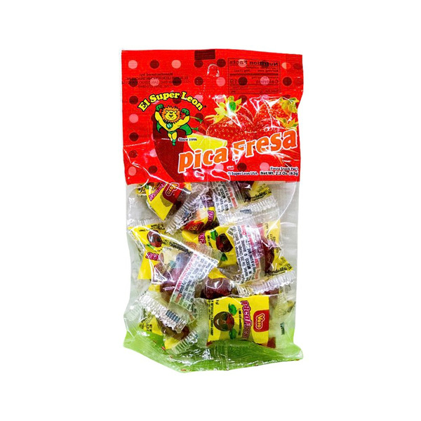 El Super Leon Pica Fresa Candy