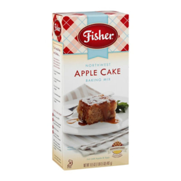 Fisher Baking Mix, Apple Cake, Northwest