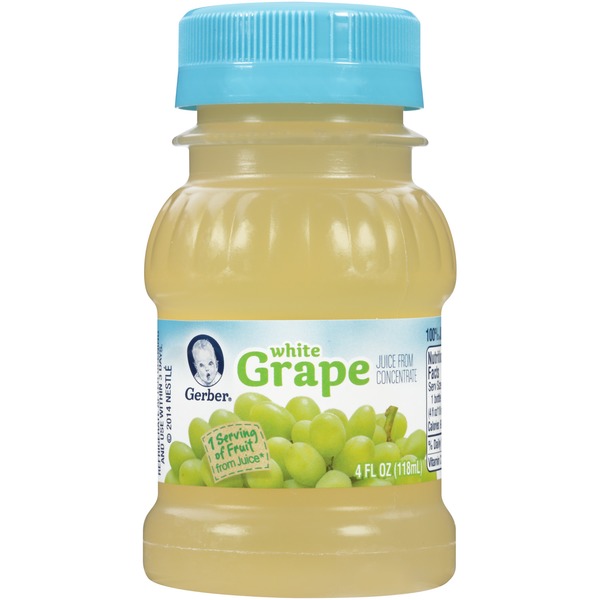 gerber white grape juice