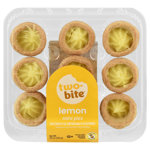 Two Bite Pies, Lemon, Mini Same-Day Delivery or Pickup | Cash Wise Foods
