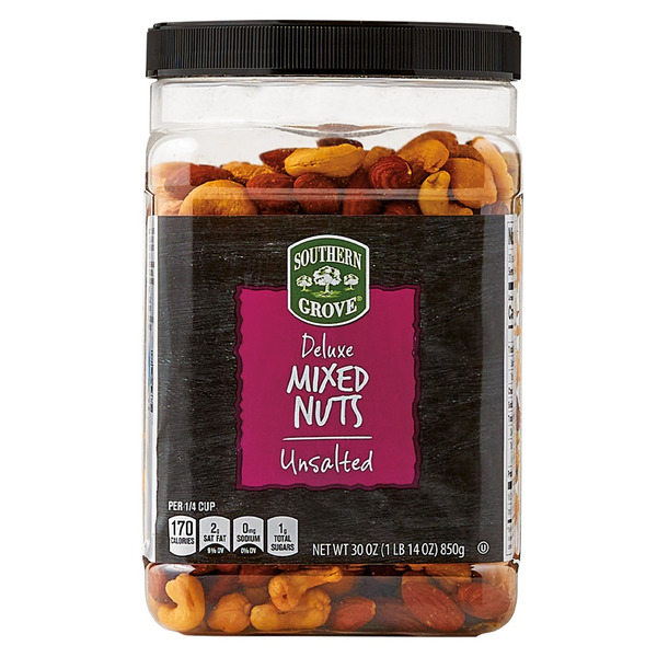Southern Grove Deluxe Mixed Nuts Unsalted