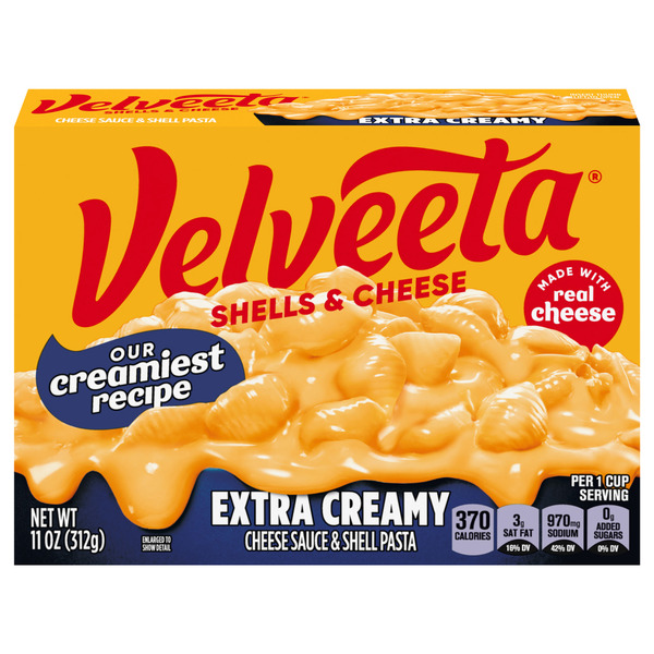 VELVEETA Extra Creamy Shells & Cheese Same-Day Delivery