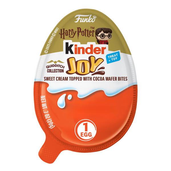 Kinder Joy DC Funko Limited Edition Treat + Toy Egg Sweet Cream