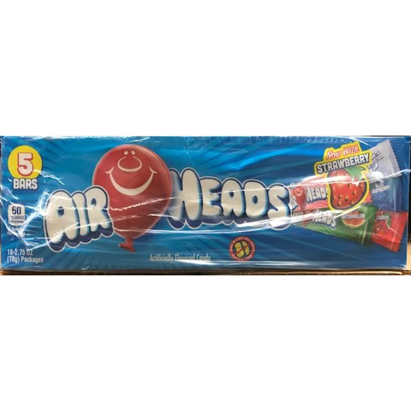Airheads - 5 Assorted Bars - 2.75 oz