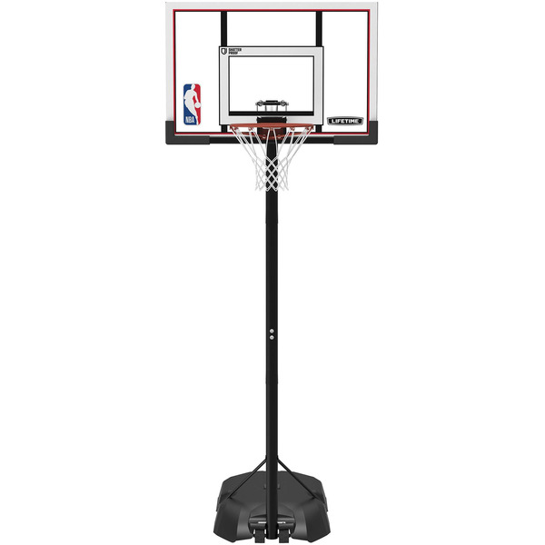 Lifetime 50-Inch All-Star Adjustable Portable Basketball Hoop - NBA Edition