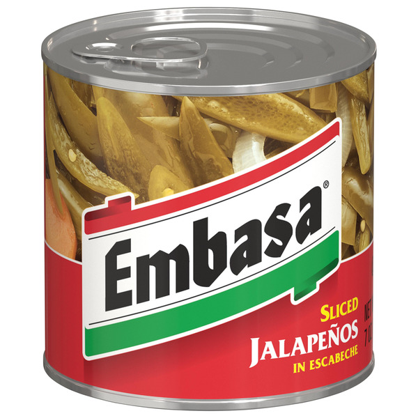 EMBASA Sliced Jalapenos Escabeche, 7 OZ