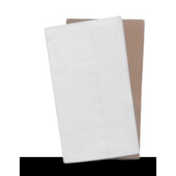 2-Ply Interfold Napkins, 6.5x8.5, White - 6000 Ct