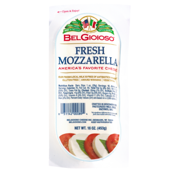 BelGioioso - Fresh Mozzarella Log - 1 lb