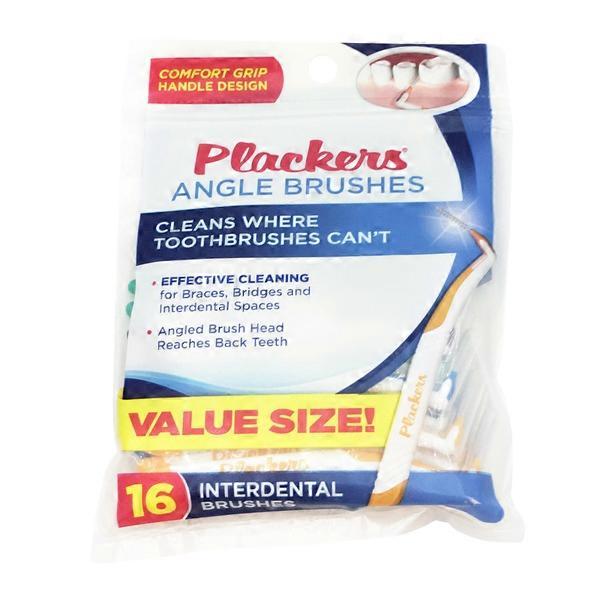 Plackers Angle Interdental Brushes (16 ct) Instacart