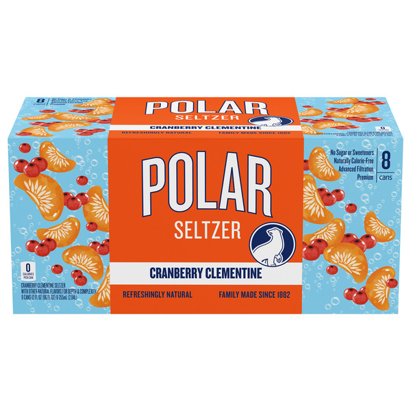 Polar Seltzer Cranberry Clementine Same-Day Delivery | Dierbergs