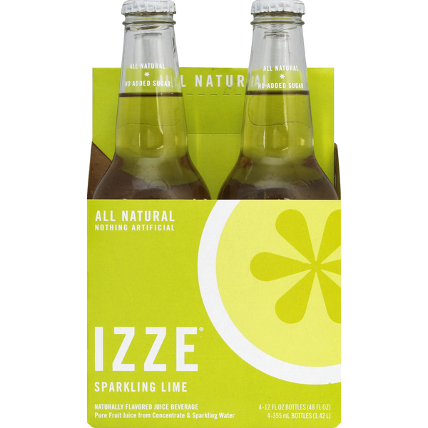 IZZE Juice Beverage, Sparkling Lime Same-Day Delivery or Pickup