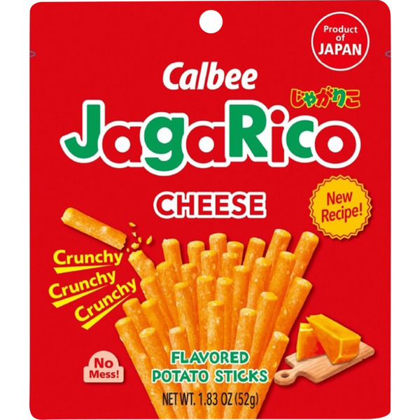 Calbee JagaRico Cheese Flavor Crunchy Potato Snack