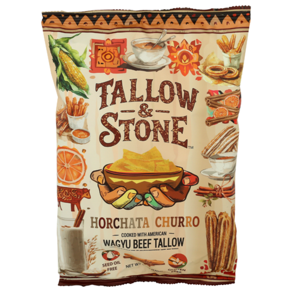 Tallow & Stone Horchata Churro Wagyu Beef Tallow Tortilla Chips