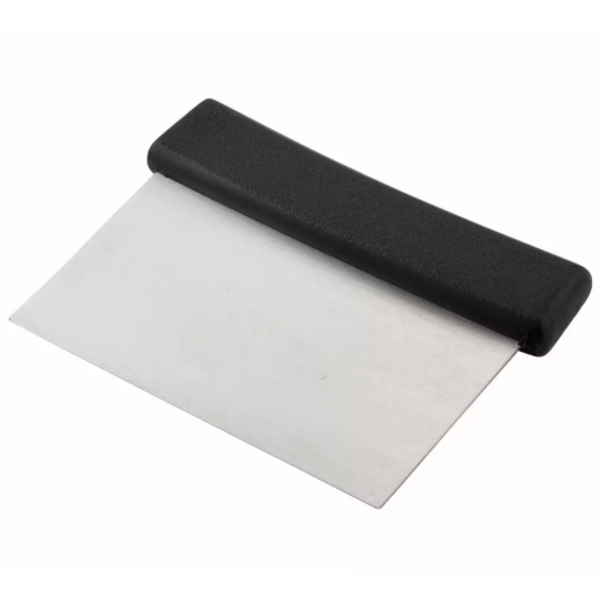 Dough Scraper, Stainless Steel Black