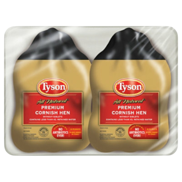 Tyson Cornish Game Hens Twin Pack