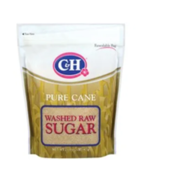C&H - Pure Cane Washed Raw Sugar, 2 lb