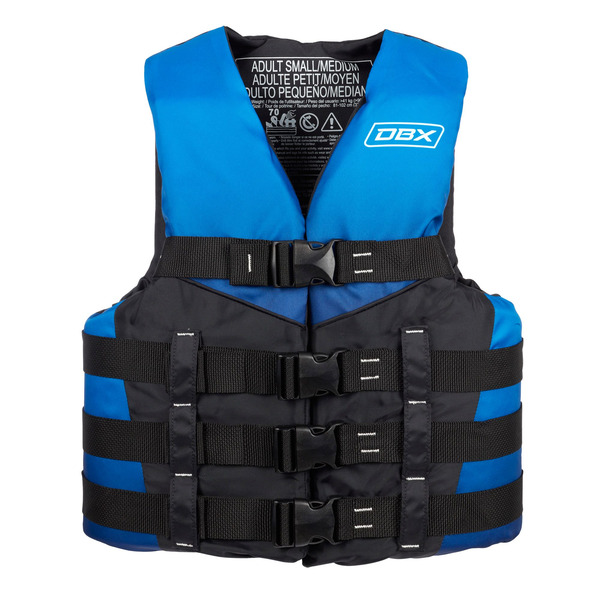 DBX Men's Gradient Nylon Personal Floatation Vest, Size 2X/4X - Blue