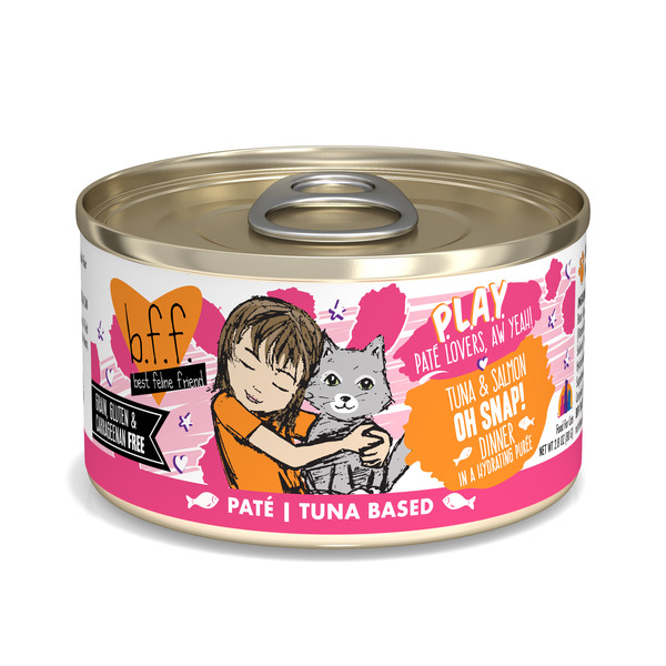 Weruva B.F.F. PLAY, Tuna & Salmon Oh Snap!
