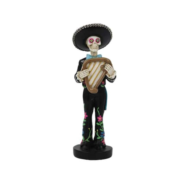 Ashland Skeleton with Harp Tabletop Décor