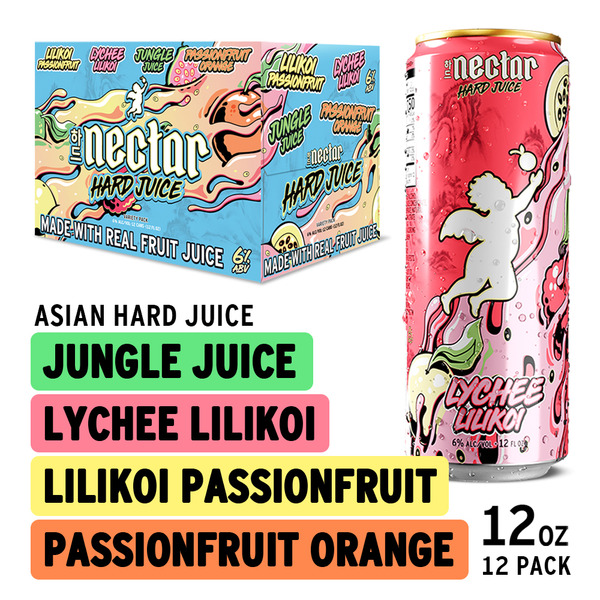 Nectar Asian Spiked Hard Juice, Variety Pack Same-Day Delivery