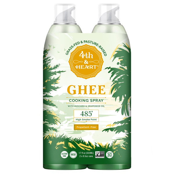 Costco 4th & Heart ghee Cooking Spray SameDay Delivery or Pickup