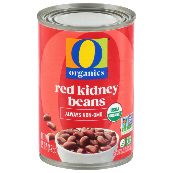 O Organics Kidney Beans, Organic, Red
