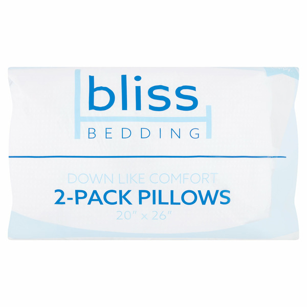 Bliss Bedding Pillow 2 Count
