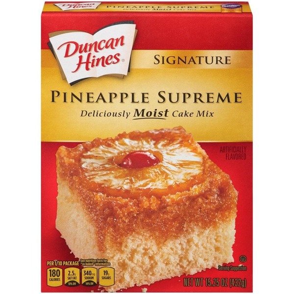 duncan hines signature cake