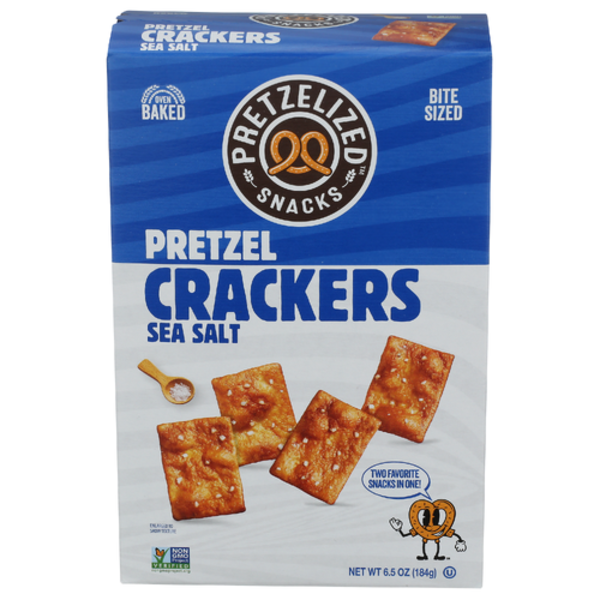 Pretzelized Sea Salt Pretzel Crackers Same-Day Delivery or Pickup