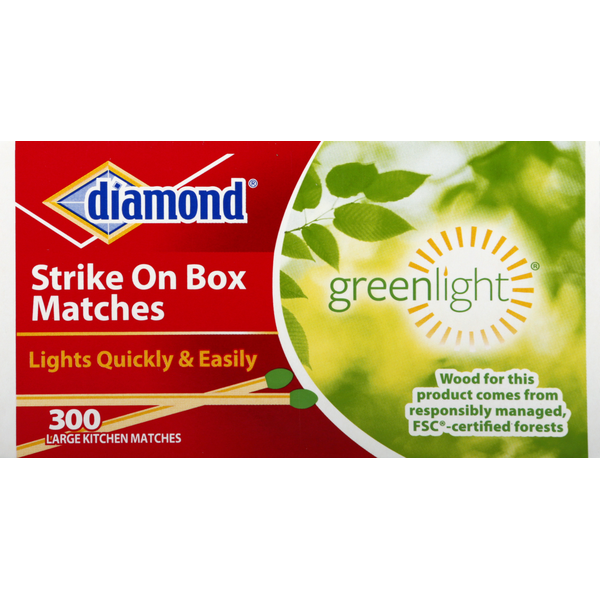 Diamond Matches, Strike On Box Same-Day Delivery or Pickup