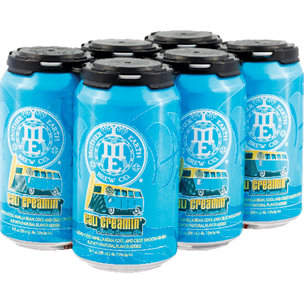 Mother Earth Brewing Co Cali Cream Vanilla Ale 6 Pack Cans
